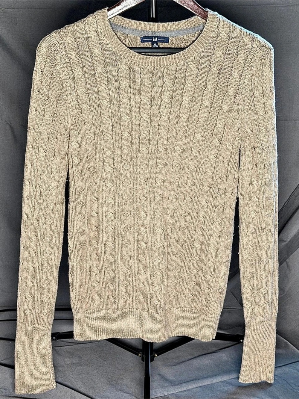 Vintage 2000s Gap Cable Knit Angora Blend Sweater Size M
